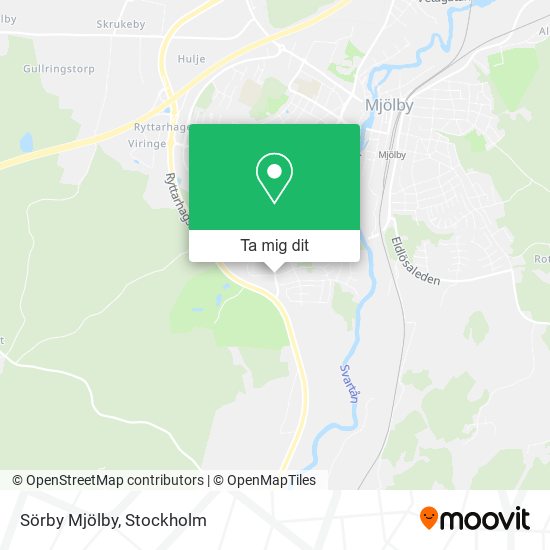 Sörby Mjölby karta