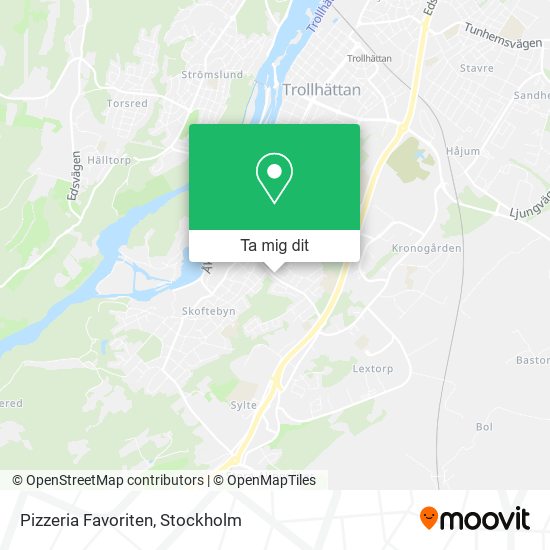 Pizzeria Favoriten karta