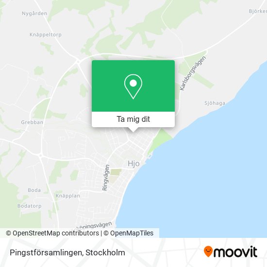 Pingstförsamlingen karta