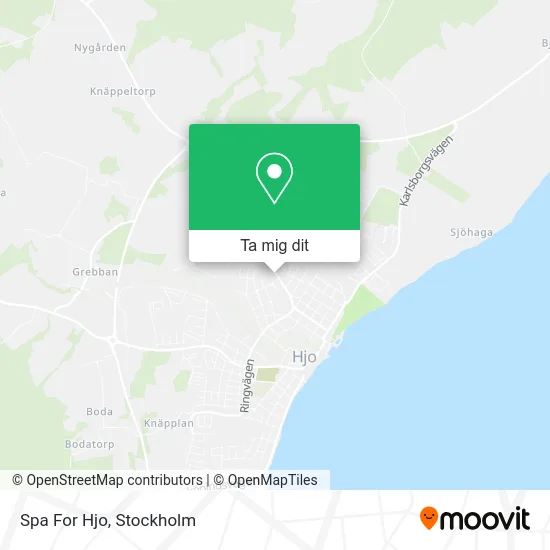 Spa For Hjo karta