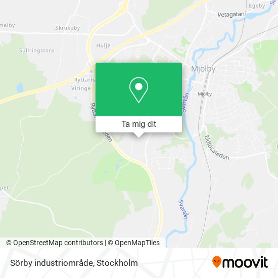 Sörby industriområde karta