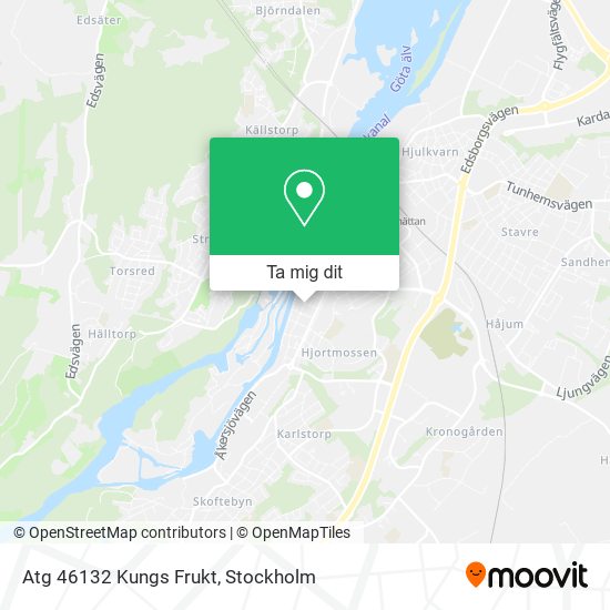 Atg 46132 Kungs Frukt karta