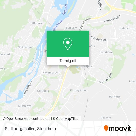 Slättbergshallen karta