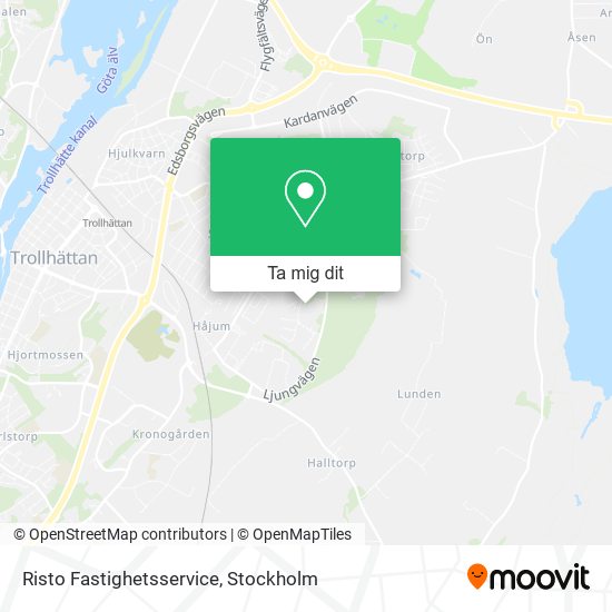 Risto Fastighetsservice karta