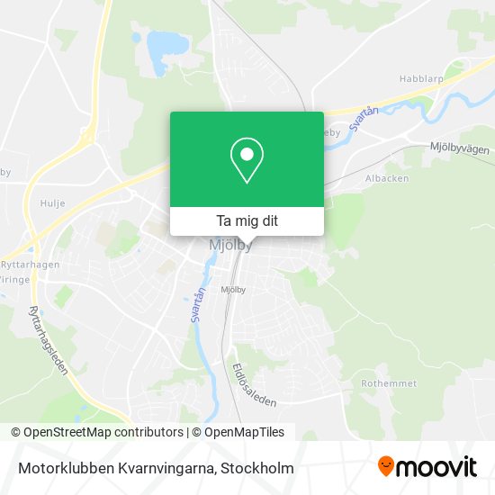 Motorklubben Kvarnvingarna karta