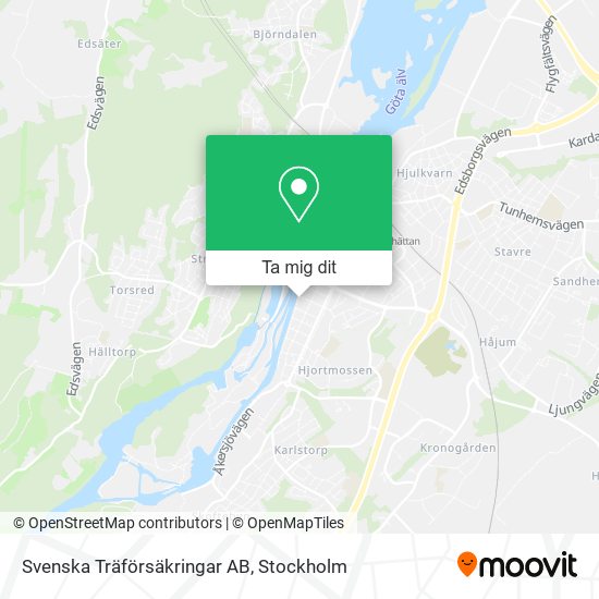 Svenska Träförsäkringar AB karta