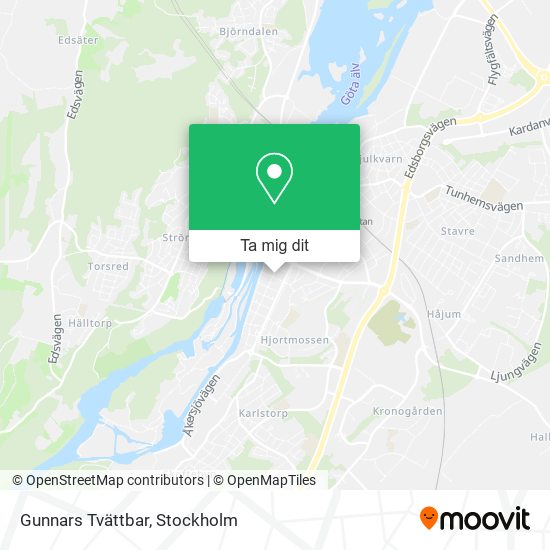 Gunnars Tvättbar karta