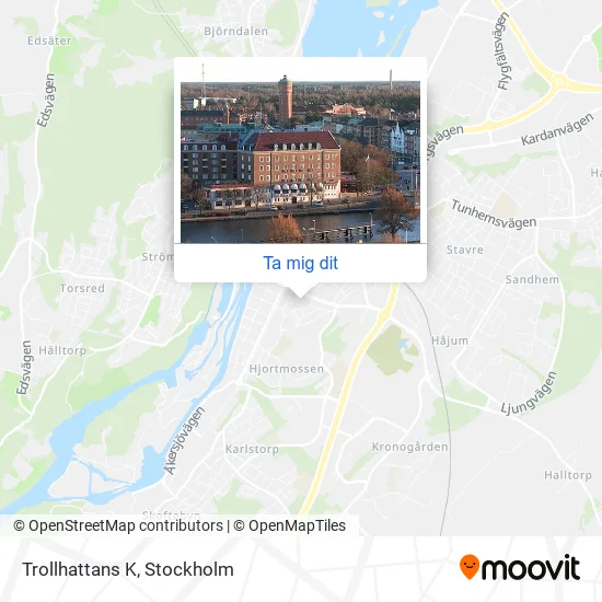 Trollhattans K karta