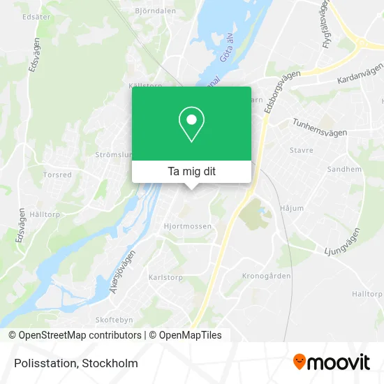 Polisstation karta
