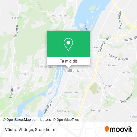Västra VI Unga karta
