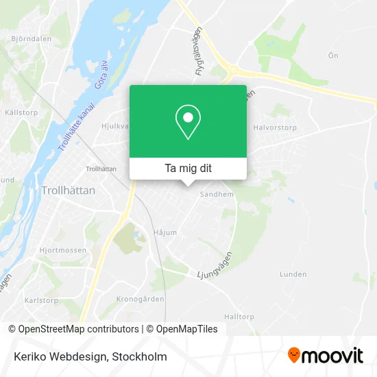 Keriko Webdesign karta