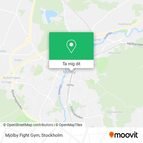 Mjölby Fight Gym karta
