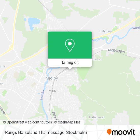 Rungs Hälsoland Thaimassage karta