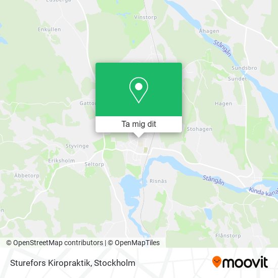 Sturefors Kiropraktik karta