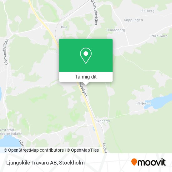 Ljungskile Trävaru AB karta