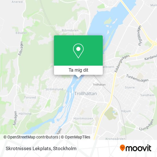 Skrotnisses Lekplats karta