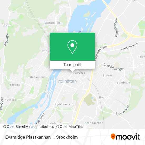 Evanridge Plastkannan 1 karta