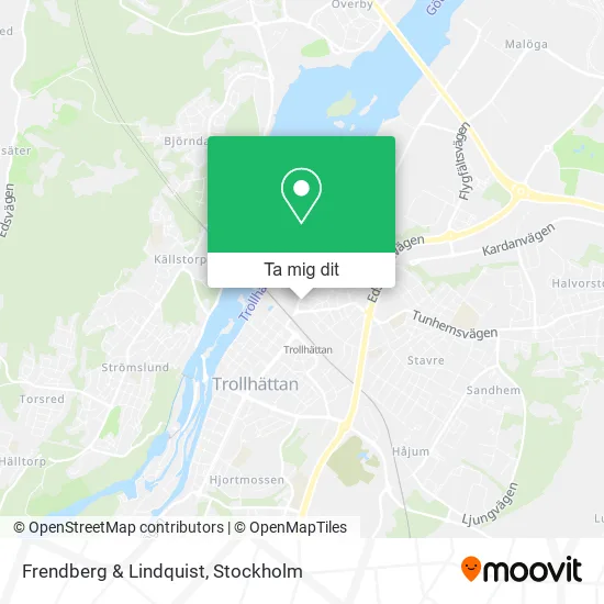 Frendberg & Lindquist karta