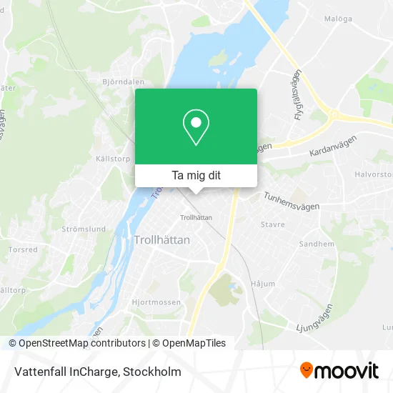 Vattenfall InCharge karta