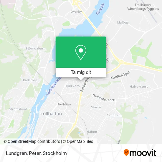 Lundgren, Peter karta