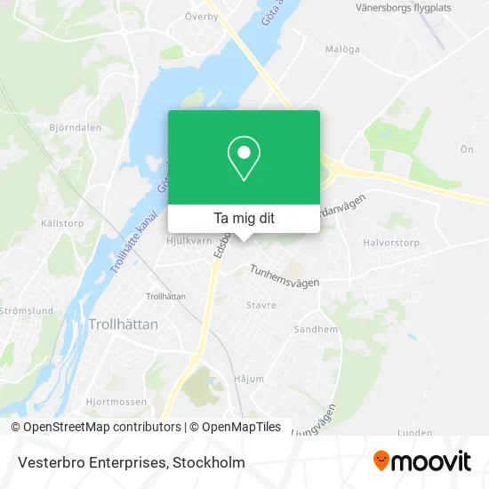 Vesterbro Enterprises karta