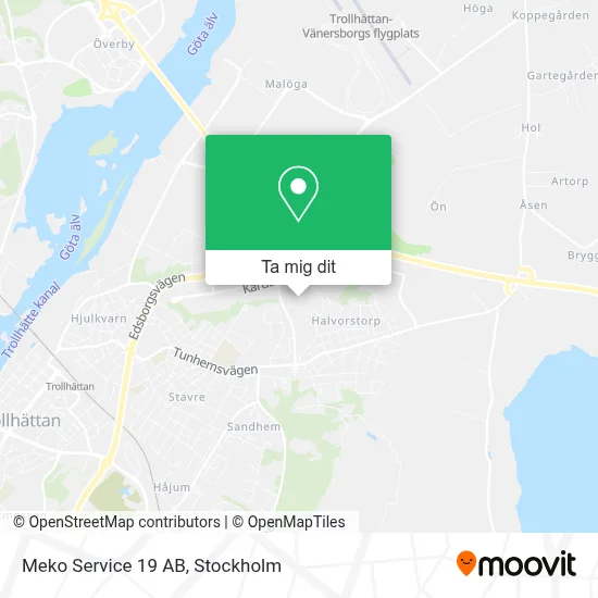 Meko Service 19 AB karta