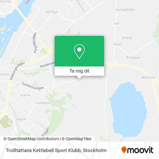 Trollhättans Kettlebell Sport Klubb karta