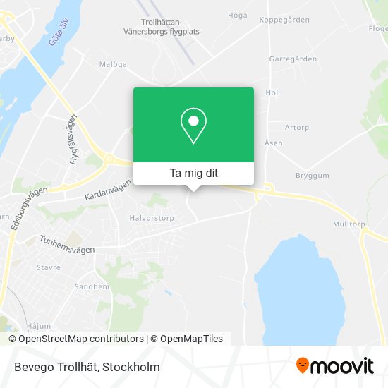 Bevego Trollhãt karta