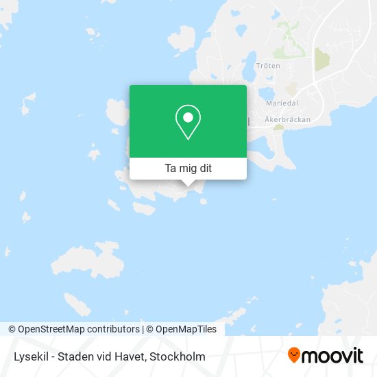 Lysekil - Staden vid Havet karta