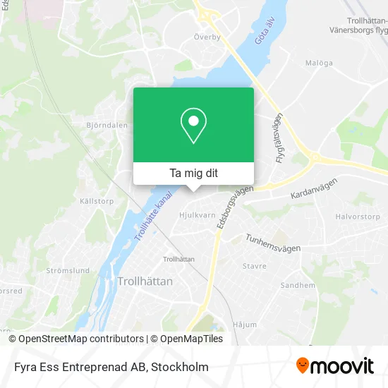 Fyra Ess Entreprenad AB karta