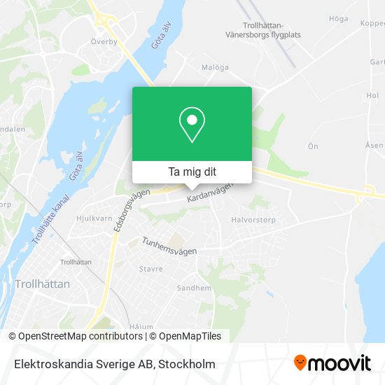 Elektroskandia Sverige AB karta