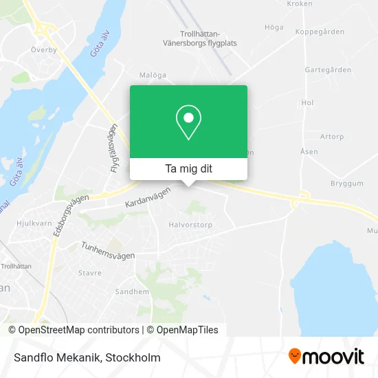 Sandflo Mekanik karta