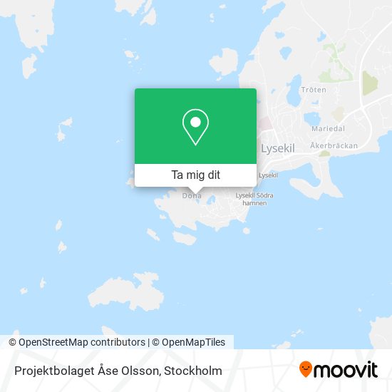 Projektbolaget Åse Olsson karta