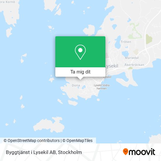 Byggtjänst i Lysekil AB karta