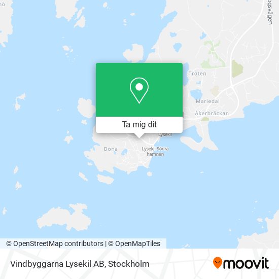 Vindbyggarna Lysekil AB karta