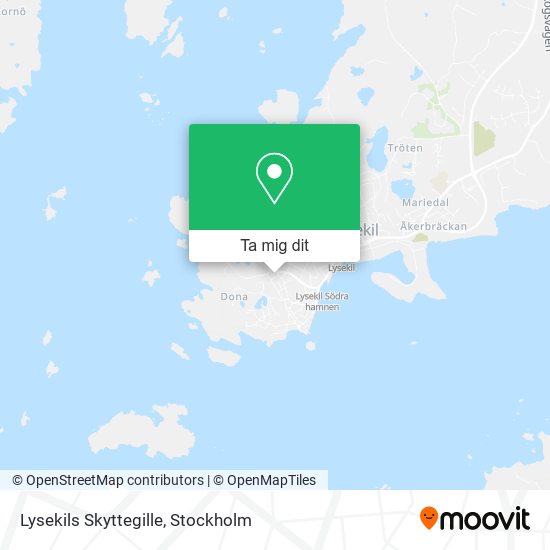 Lysekils Skyttegille karta