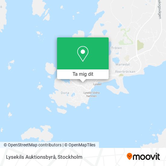 Lysekils Auktionsbyrå karta