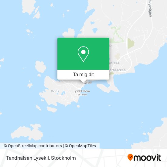 Tandhälsan Lysekil karta