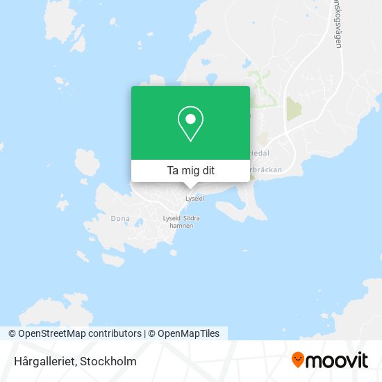 Hårgalleriet karta