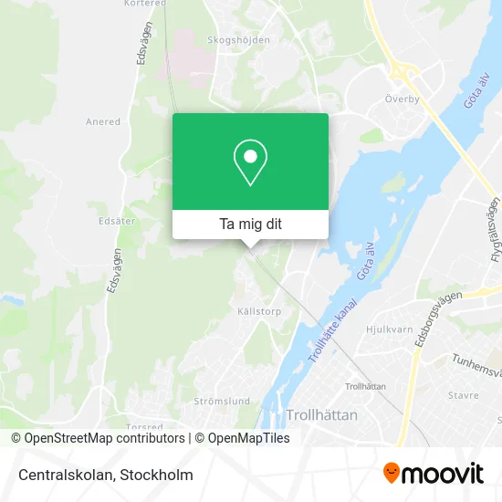 Centralskolan karta