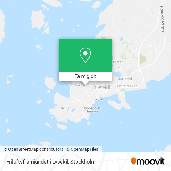 Friluftsfrämjandet i Lysekil karta