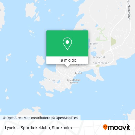 Lysekils Sportfiskeklubb karta