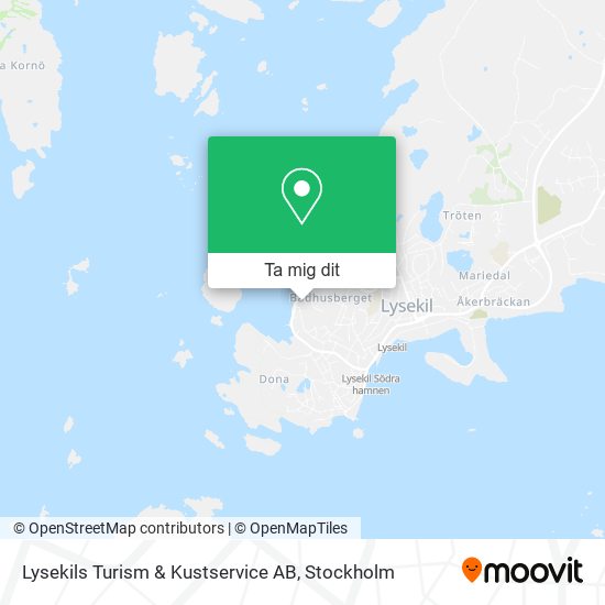 Lysekils Turism & Kustservice AB karta