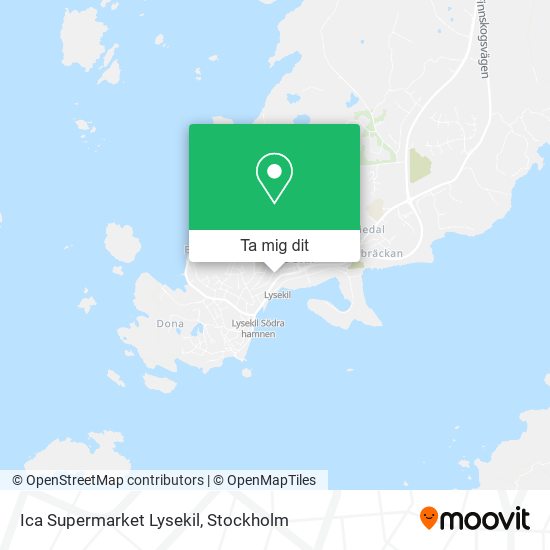 Ica Supermarket Lysekil karta