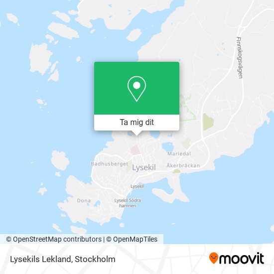 Lysekils Lekland karta