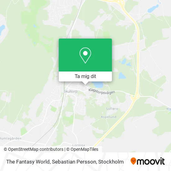 The Fantasy World, Sebastian Persson karta