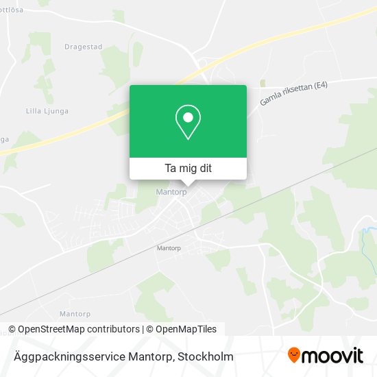 Äggpackningsservice Mantorp karta