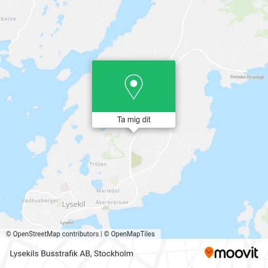 Lysekils Busstrafik AB karta