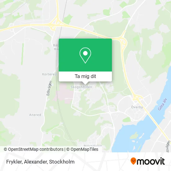 Frykler, Alexander karta