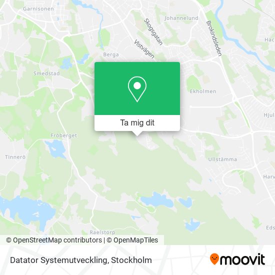 Datator Systemutveckling karta